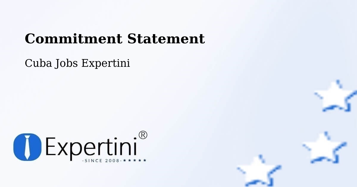 Corporate Commitment – Pinar Del Río - Cuba Jobs Expertini